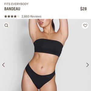 Skims fits everybody bandeau bra